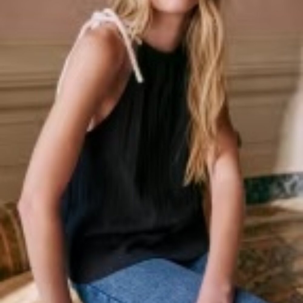 Sezane Jill Top - Black - Small